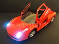 Ferrari Radio Remote Control Car Red Batman Opening Door Led Lights Ferrari Radio Remote Control Car Red Batman Opening Door Led Lights