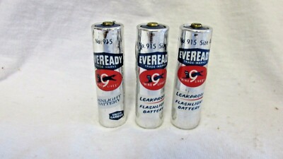 VINTAGE EVEREADY AA BATTERIES | eBay