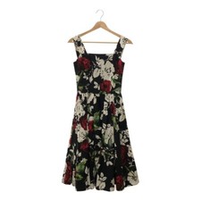 Dolce & Gabbana Dress Floral Pattern Rose Size 36
