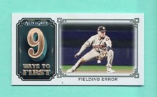 2020 Allen & Ginter 9 Ways to First M9WF-7 Fielding Error Mini