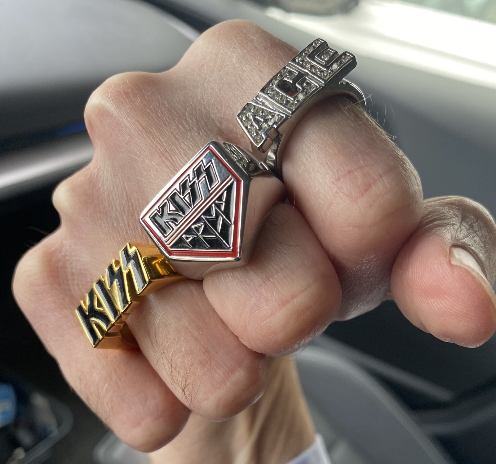 The  “Ace Frehley”  Ring (As Worn By the Spaceman Himself) Aucoin