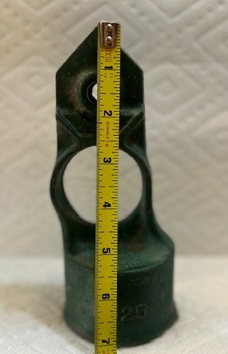 Ricambi antichi per maglie a catena, verde, punta affilata, tappo ad anello, 2-1/2" - Foto 4 di 4
