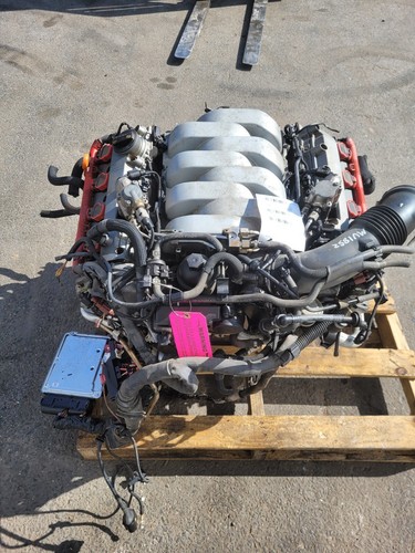 2008 2009 Audi S5 4.2L V8 Engine / Motor Code ID CAUA 178k (TESTED RUNS GREAT) - Picture 5 of 20