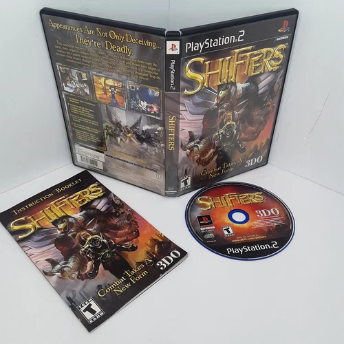 Shifters Video Game (Sony PlayStation 2 PS2) Complete CIB. Cleaned & Tested