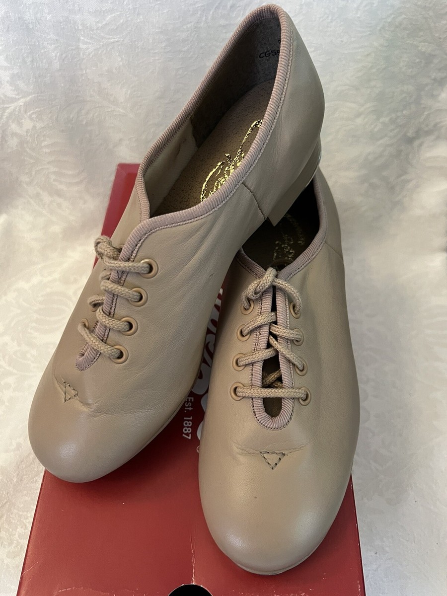 Capezio Tap Shoe Size 5M Tan/Caramel Teletone Tap CG55 | eBay