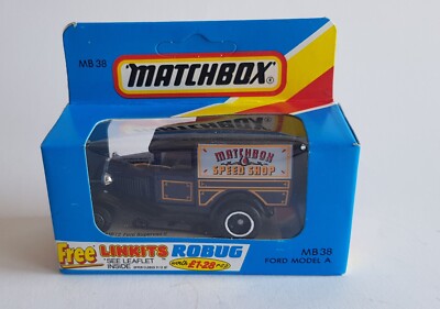 Matchbox Superfast Nr. MB-38,- Ford Model A, Matchbox Speed Shop - Superb Mint