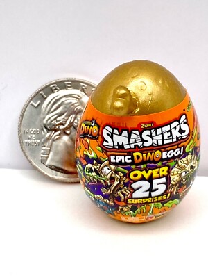 Gold Smasher Epic Dino Egg Super Rare Discontinued Zuru Toy Mini Brands Series 1