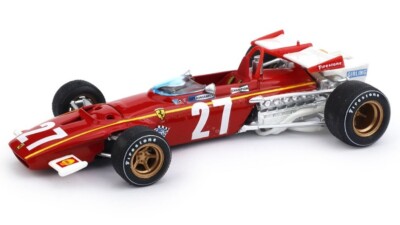 Model Car Formula 1 F1 Scale 1:43 Brumm Ferrari 312 B Ickx 1970 Belgium GP