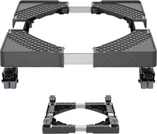 pedestal para lavadora y secadora refrigerador base movil movible soporte ruedas