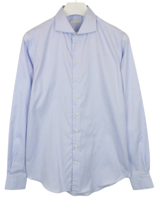 Suitsupply Custom Made Extra Slim Fit Formelles Hemd Herren 41L / 16L Blau