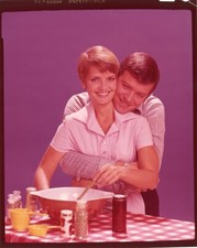 The Brady Bunch TV Florence Henderson Robert Reed Original 5x4 Transparency