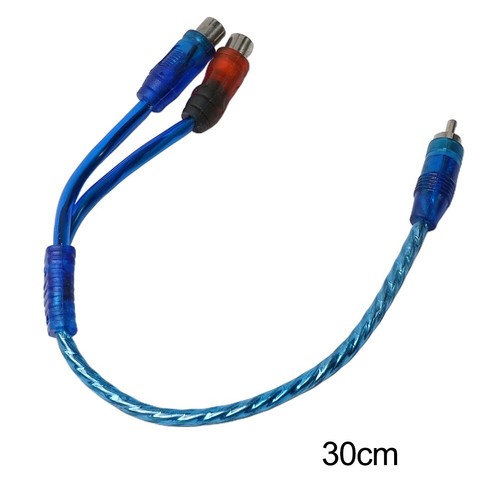 Copper 2Female To 1Male Splitter Cable For Car 1.2 Audio System 11 eBay