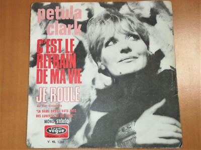 PETULA CLARK - ES IST DER REFRAIN MEINES LEBENS (45 RUNDEN) - V6 -
