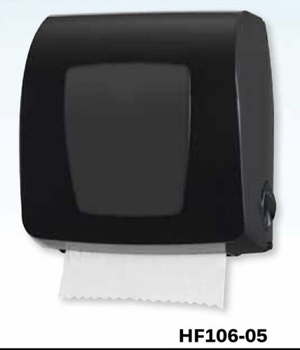 6″ Dispensing Dynamics Mini Auto-Cut Towel HF106-35 Towel Dispenser Black
