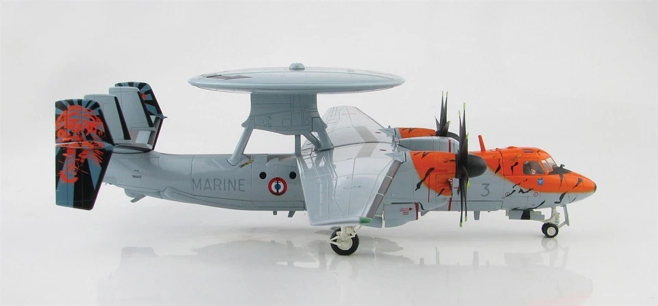 Hobby Master 1/72 E-2T Hawkeye Aeronavale Flotille Spain NATO Tiger Meet  HA4815 - Image 4 of 4