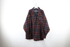 Vtg 90s Streetwear Mens XL Reversible Baggy Button Shirt Jacket Jac Shirt USA