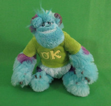 Disney Store Monsters University OK Pixar Sulley Stuffed Animal Plush
