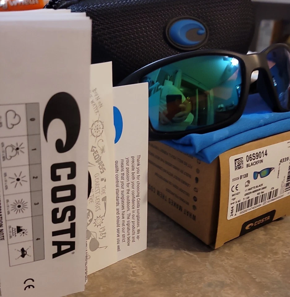 Costa Del Mar BLACKFIN Men's Sunglasses - 06S9014 BF 11 - Image 2 of 4