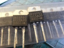 5PCS U15A20 15A 200V ULTRA FAST RECTIFIERS TO220A MOSPEC