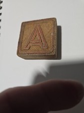 childs alphbet block