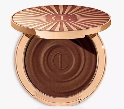 Charlotte Tilbury Beautiful Skin Sun-Kissed Glow Bronzer Shade 04 Deep. UVP 45£