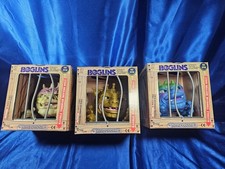 Boglins First Edition King Vlob Drool Dwork Set Of 3 Lot Tri Action Toys