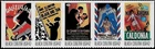 US STAMPs 2008 SC#4336-40 VINTAGE BLACK CINEMA POSTAGE STRIP OF 5 MNH