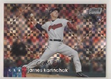 2020 Topps Stadium Club Chrome X-Fractor James Karinchak #284 0m4q