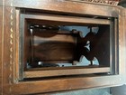 Vintage Drop Leafs Tea/wine Serving Cart With Tray And Mirror — photo 6