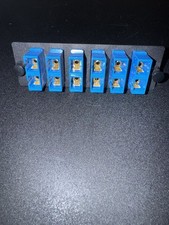 Panduit Fiber Adaper SC Panel 6 Duplex Copper Sleeves