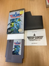 Top Gun: The Second Mission NES Game (Nintendo Entertainment System,)