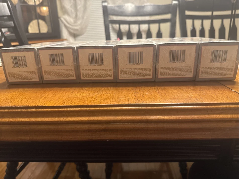 Armario de cubierta superior Michael Jordan serie 1-6 completo sellado de fábrica nuevo 1991-92 Foto 2 de 4