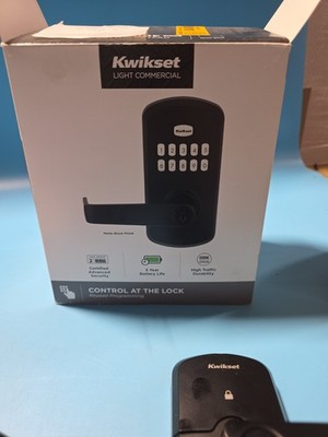 Kwikset SmartCode 955 Commercial Grade Keypad Door Lock Missing Keys