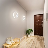 LED Wandleuchte Wohnzimmer Weiß T:6,5 Cm 3000 K 1890 Lm Dimmbar Wandlampe Flur