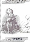 1871 Bethlehem Pennsylvania Check RN-C1 "Justice" — photo 2