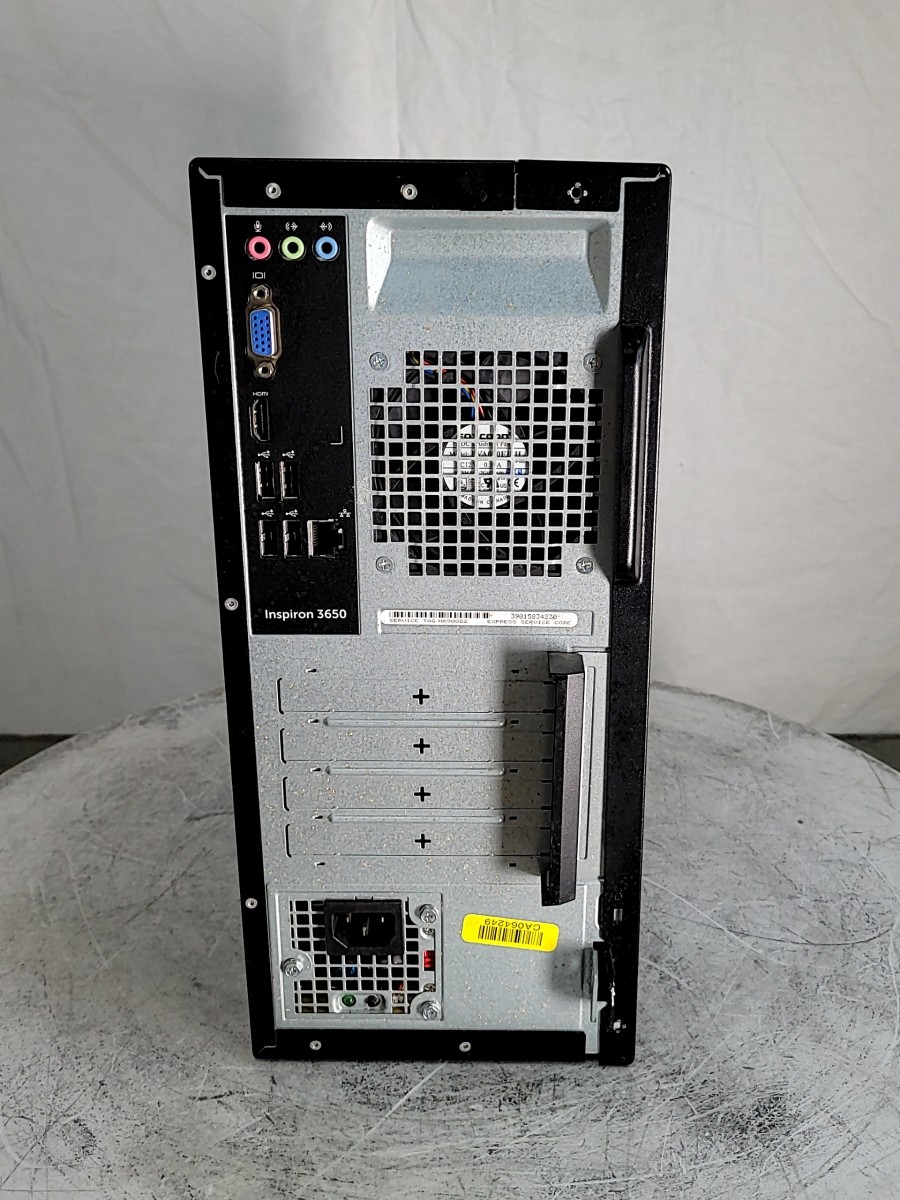 DELL Inspiron 3650 D19M TOWER PC BAREBONES SEE NOTES | eBay