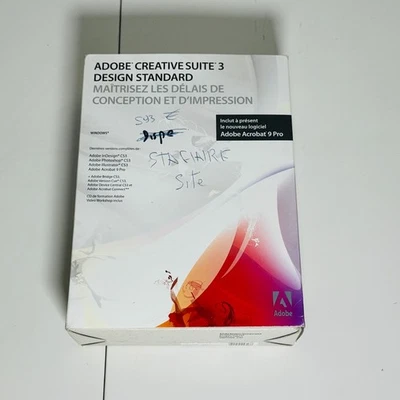 Adobe Creative Suite 3 Design Standard WINDOWS FRANCAIS - Photo 1/3