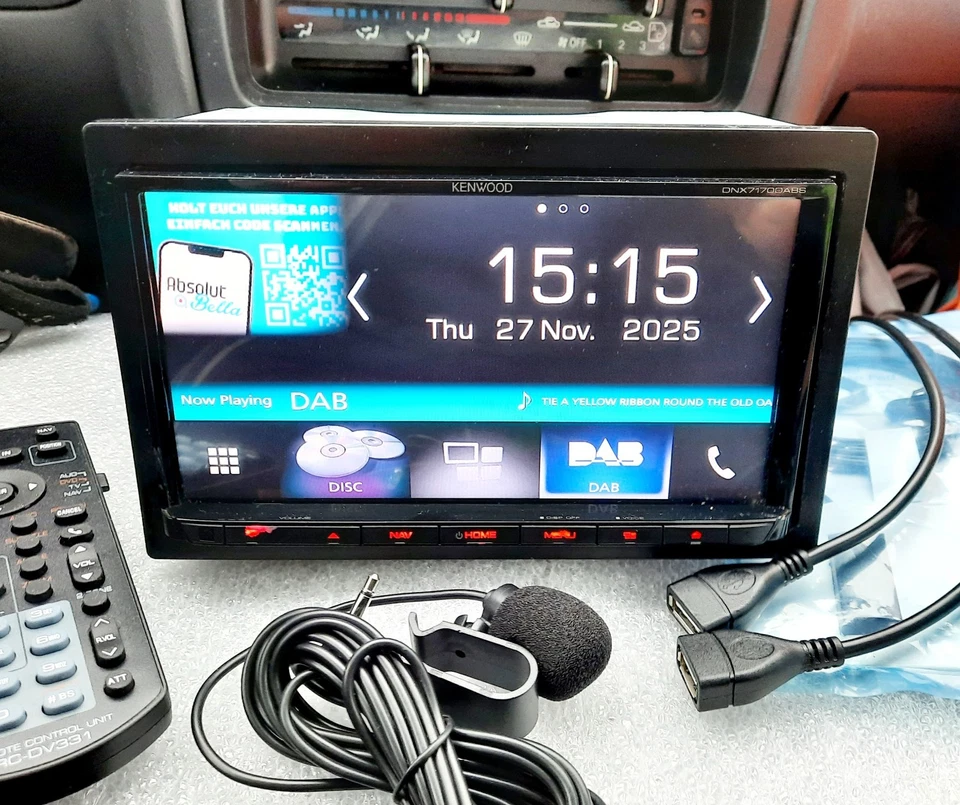 KENWOOD DNX7170DABS USB DAB+ CarPlay Bluetooth NAVIGATION Android 2Din Autoradio - Bild 3 von 4