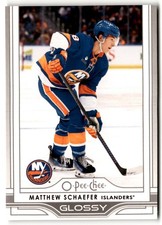 Matthew Schaefer 2025-26 O Pee Chee Glossy Rookie #OG-28 New York Islanders
