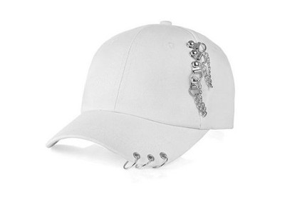 Mütze mit Metallringen - Kpop Style, Streetwear, Unisex