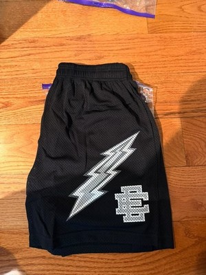 Eric Emanuel Black Sweat Shorts Men's Size M New With Tags 32in Waist