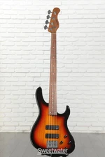 Sadowsky MetroExpress Modern Bass Guitar - Tobacco Sunburst, Morado Fingerboard