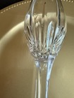 Crystal  Wine Glass / Champagne Flute 8 1/4”  5 Sided Stem — photo 2