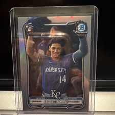 2026 Bowman Chrome Jac Caglianone #79 RC SP Image Variation Royals Rookie