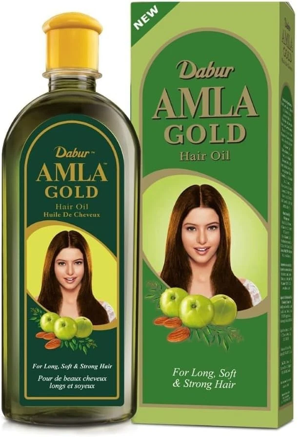 Amla Dabur Gold Hair Petrol  200 ML | 2 UNITS - Imagen 2 de 3