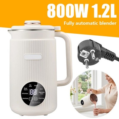 Nussmilchbereiter, 1200ML 8in1 Multifunktionale Automatische Mandelmilchmaschine