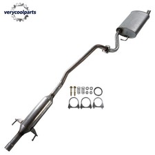 Exhaust System Kit Catalytic Resonator Muffler For Toyota Corolla 1.8l 2003-2008 Exhaust System Kit Catalytic Resonator Muffler For Toyota Corolla 1.8l 2003-2008