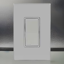 Leviton Decora 15a Weather-Resistant Switch Gray W5601-GY w/ Wall Plate NEW