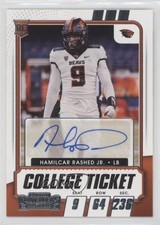 College Ticket Hamilcar Rashed