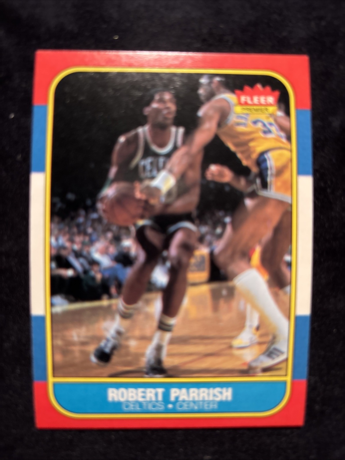 1986-87 Fleer  #84 Robert Parrish NM/MT (Parish)